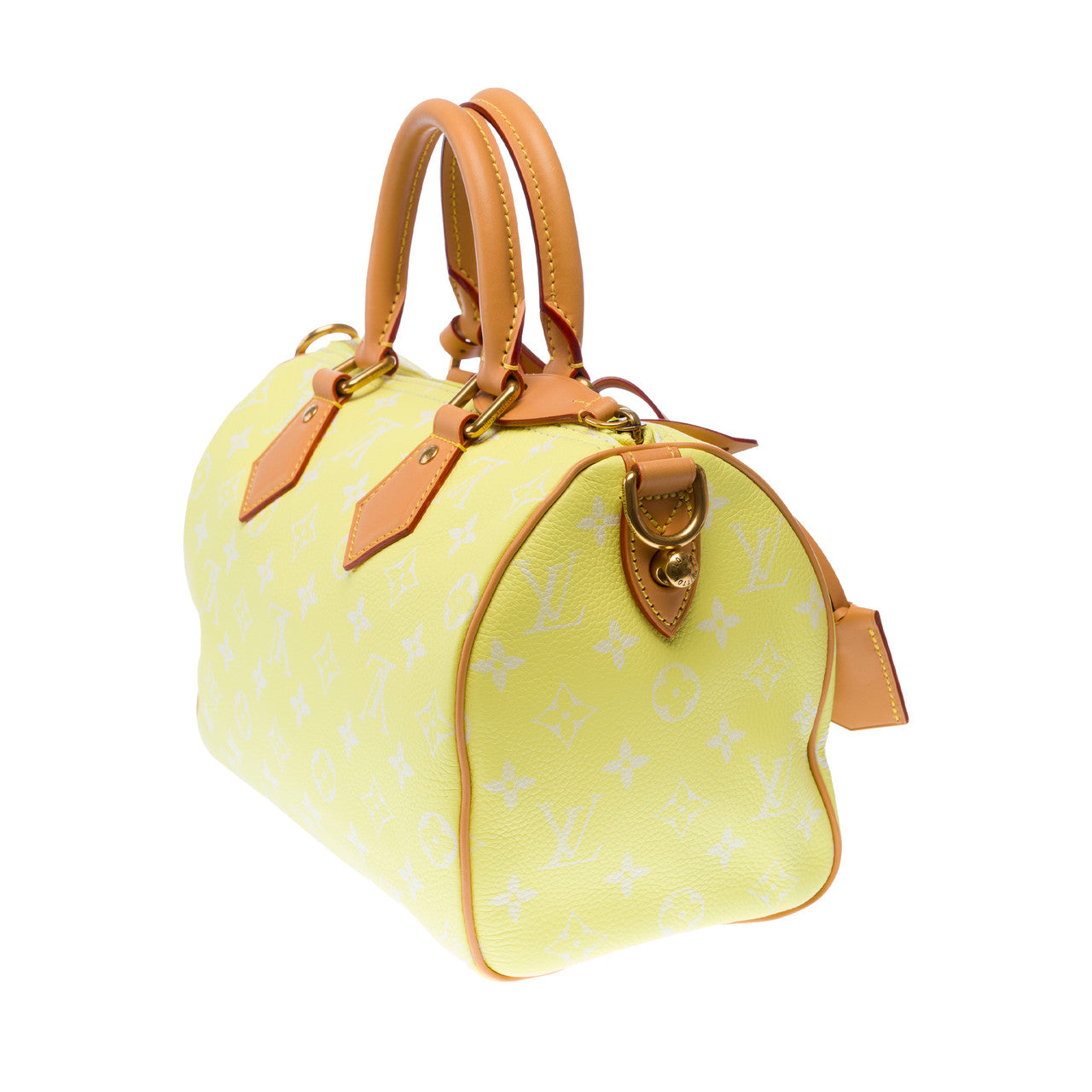 Sac LOUIS VUITTON Speedy en Toile Jaune - 102940