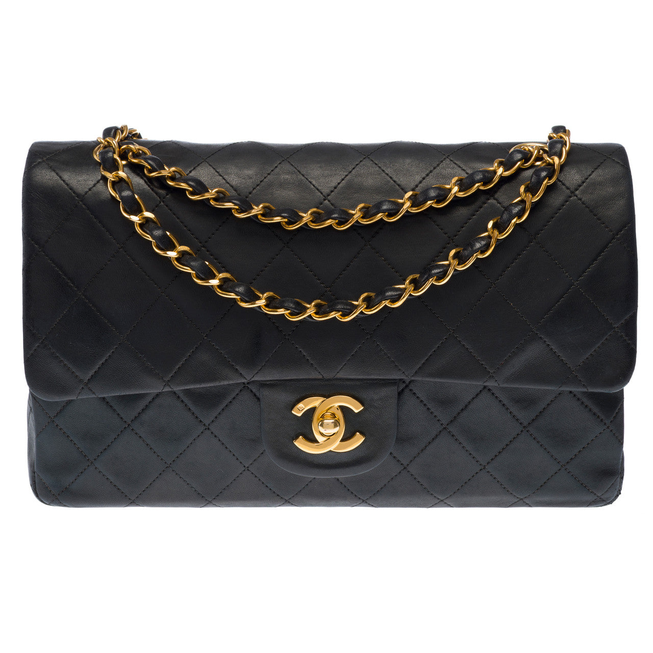 Sac CHANEL Timeless/Classique en Cuir Noir - 102934