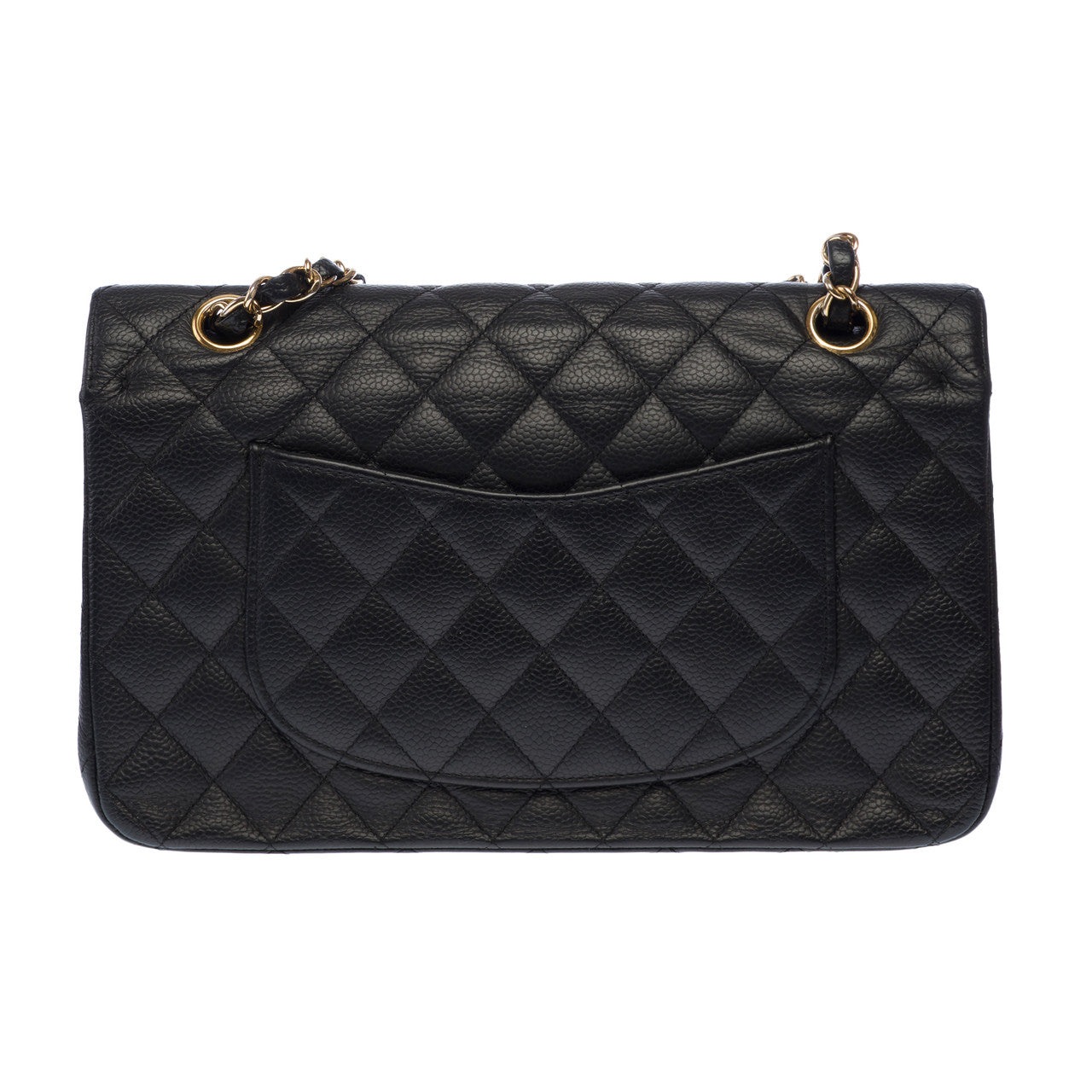 Sac CHANEL Timeless/Classique en Cuir Noir - 102935