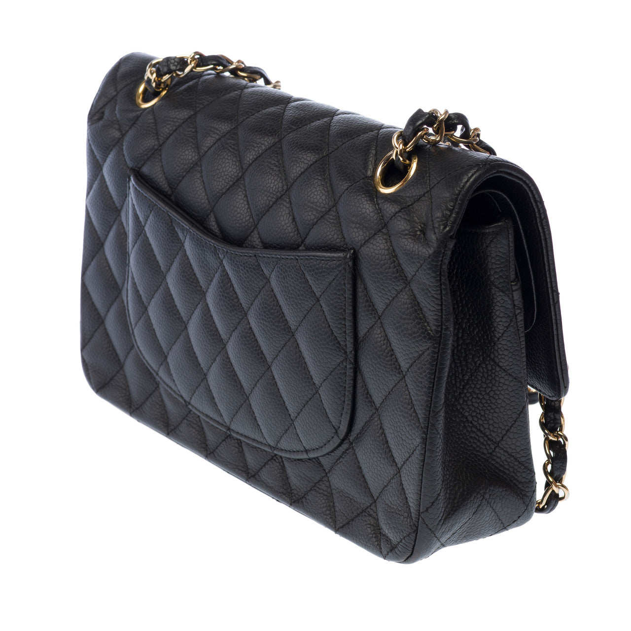 Sac CHANEL Timeless/Classique en Cuir Noir - 102935