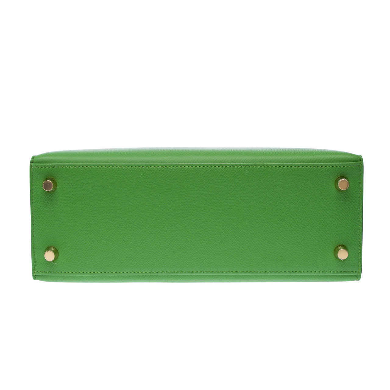 Sac HERMES Kelly 25 en Cuir Vert - 102954