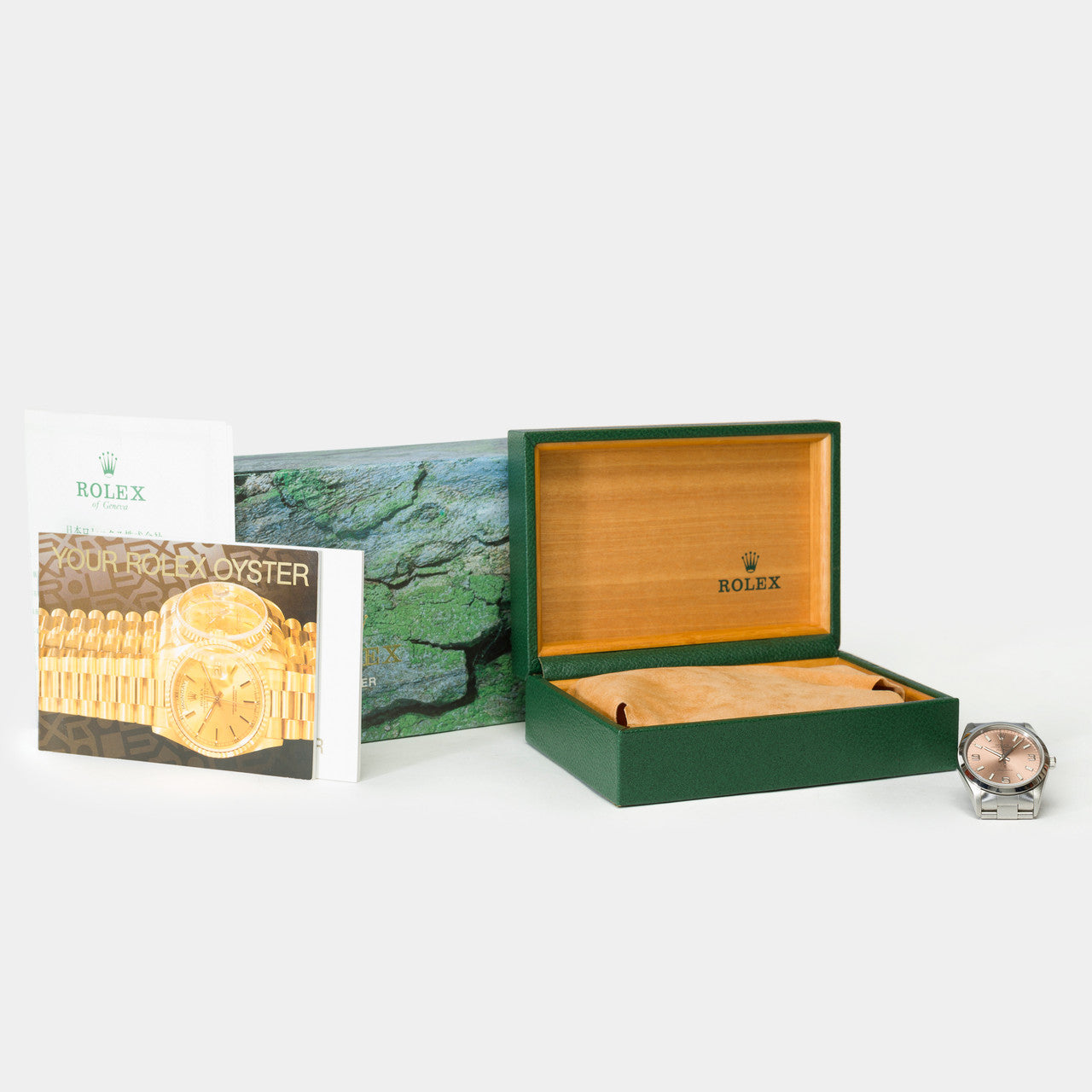 Accessoire ROLEX Air King en Acier Argent - 102068