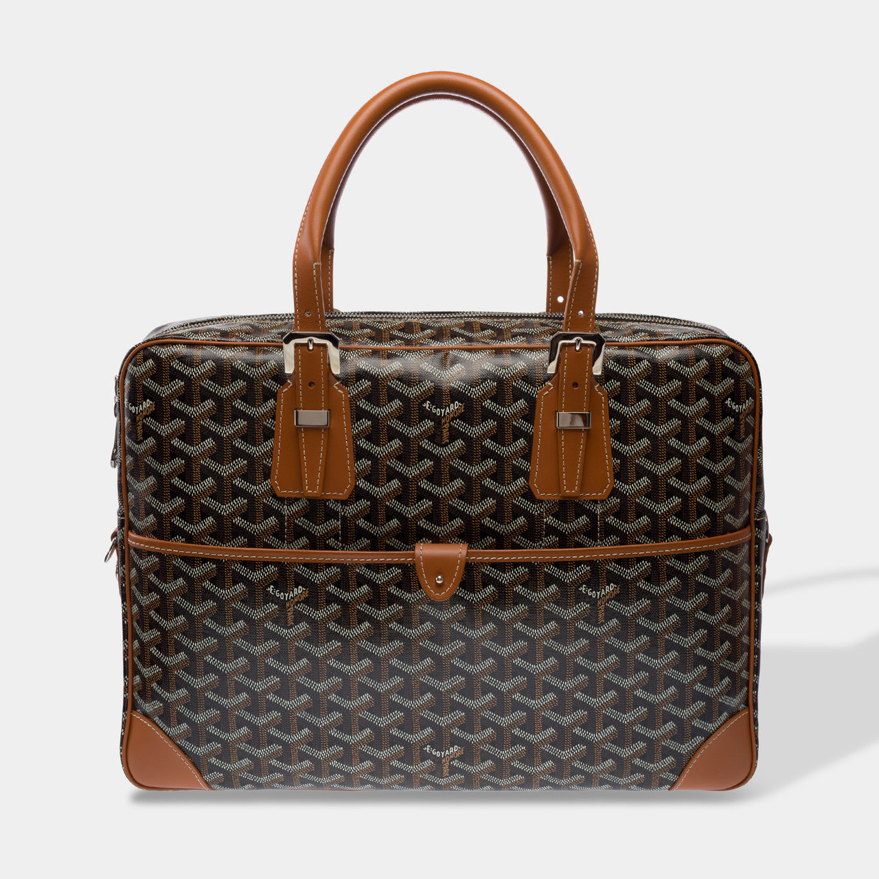 Sac GOYARD Ambassade en Toile Marron - 102961