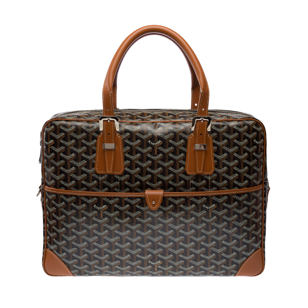 Sac GOYARD Ambassade en Toile Marron - 102961