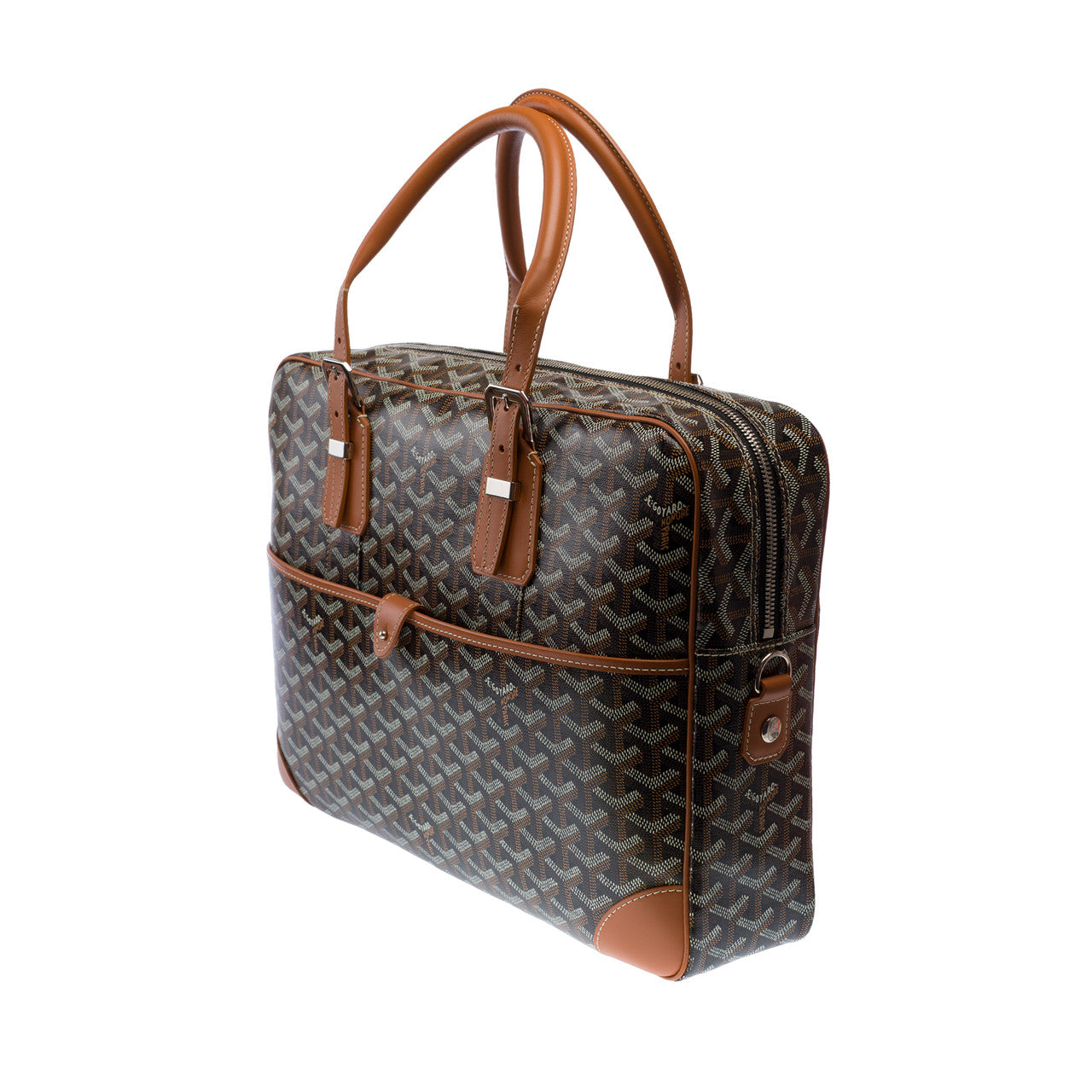 Sac GOYARD Ambassade en Toile Marron - 102961