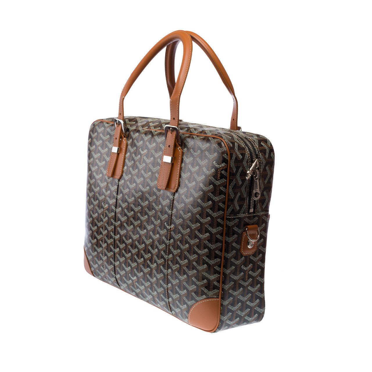 Sac GOYARD Ambassade en Toile Marron - 102961
