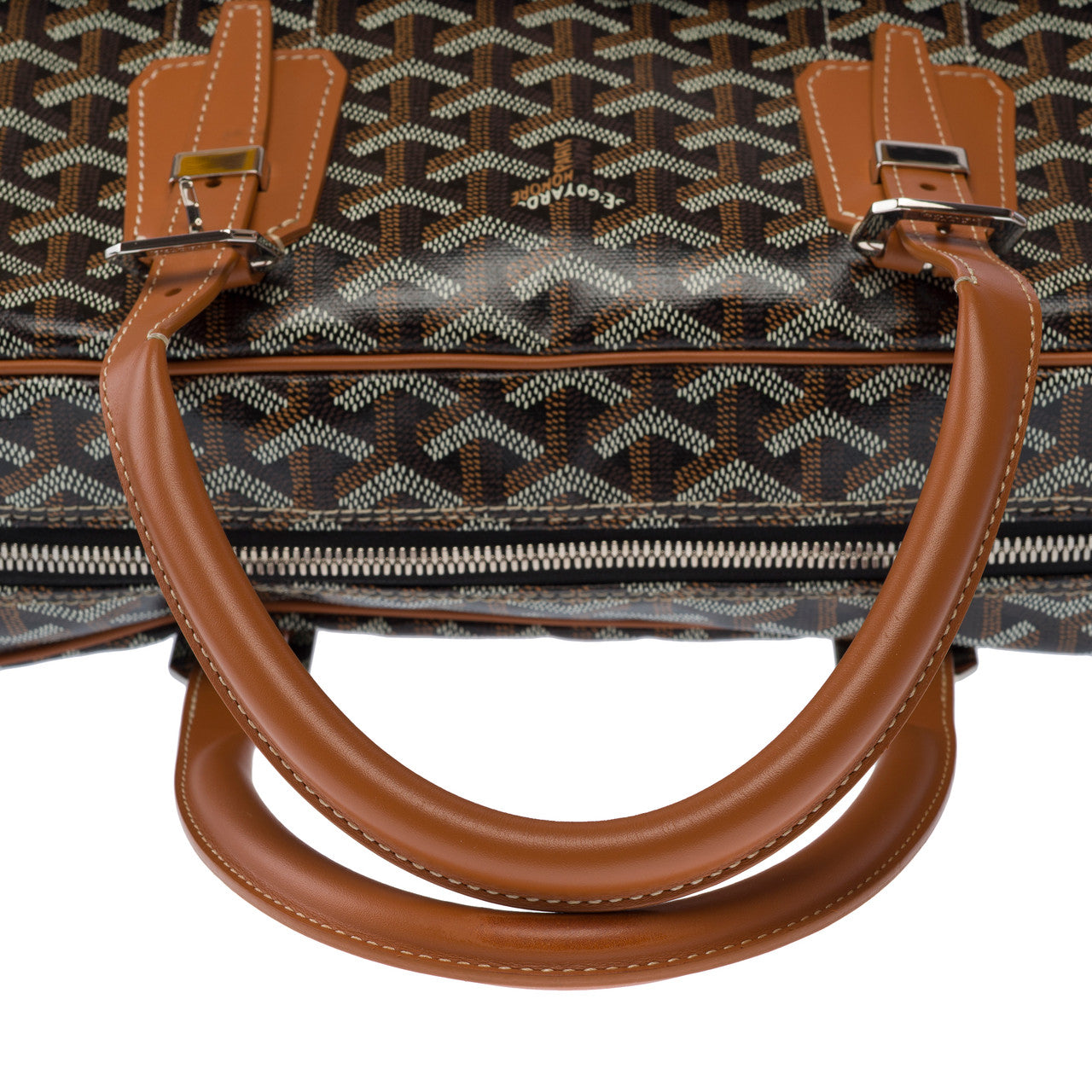 Sac GOYARD Ambassade en Toile Marron - 102961