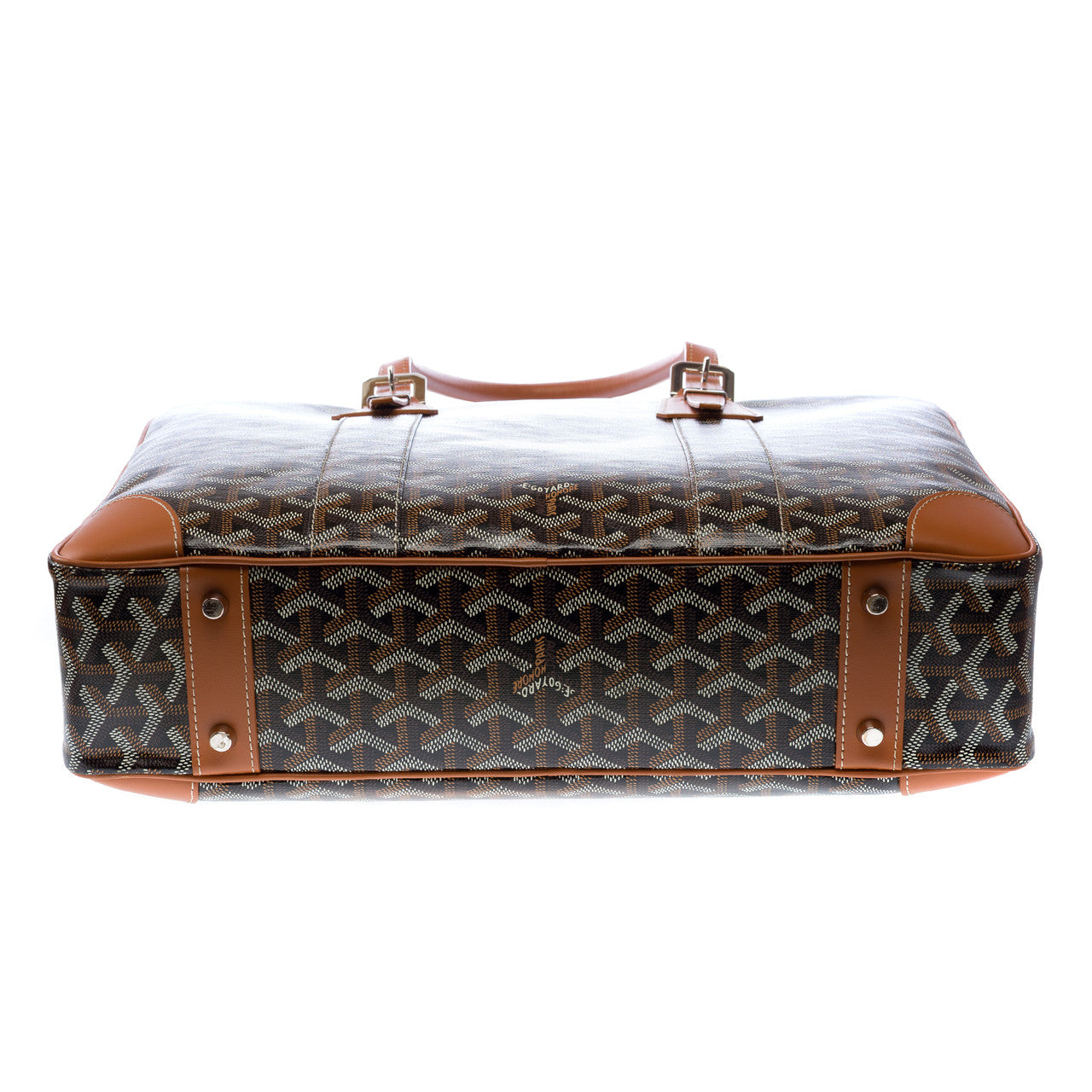 Sac GOYARD Ambassade en Toile Marron - 102961