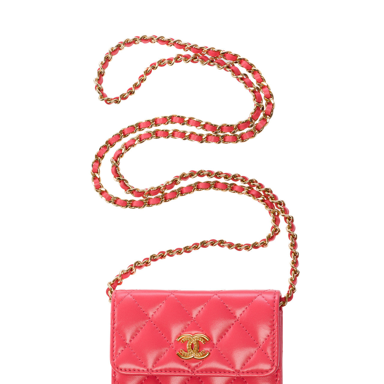 Sac CHANEL Timeless/Classique en Cuir Rose - 102958