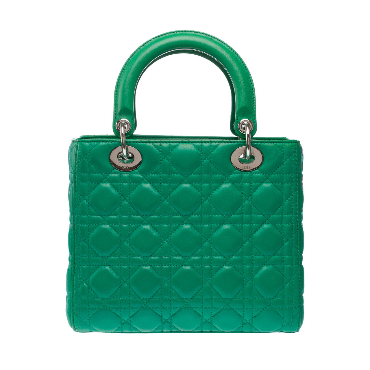 Sac DIOR Lady Dior en Cuir Vert - 102965