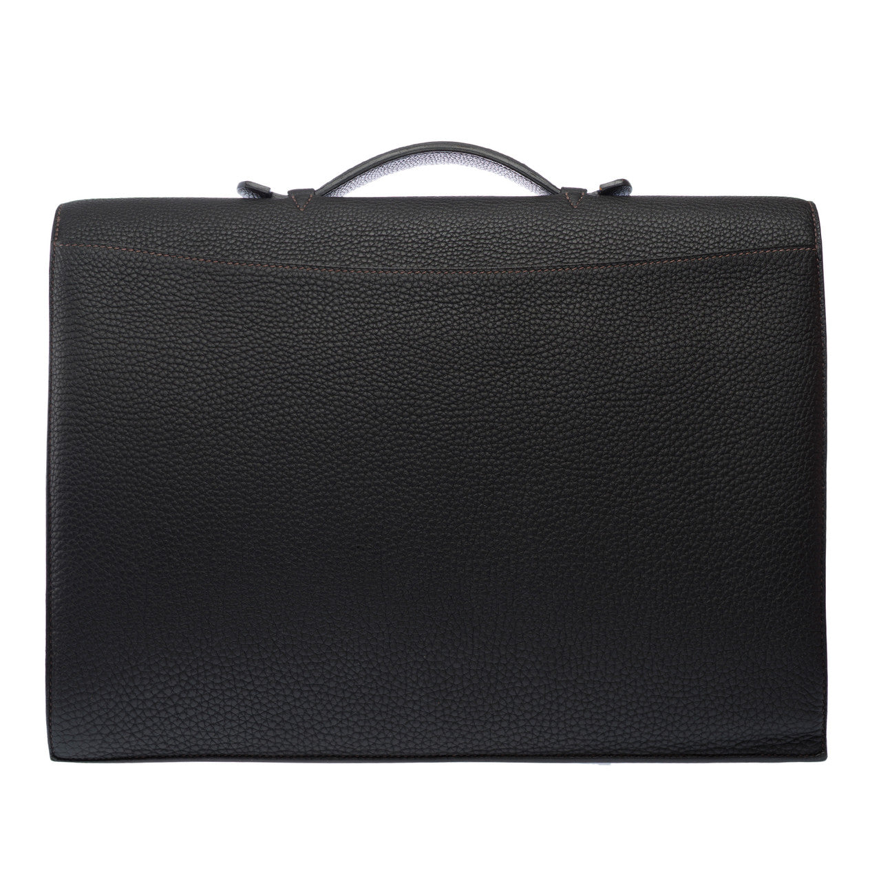 Sac HERMES Sac a depeches en Cuir Noir - 102968