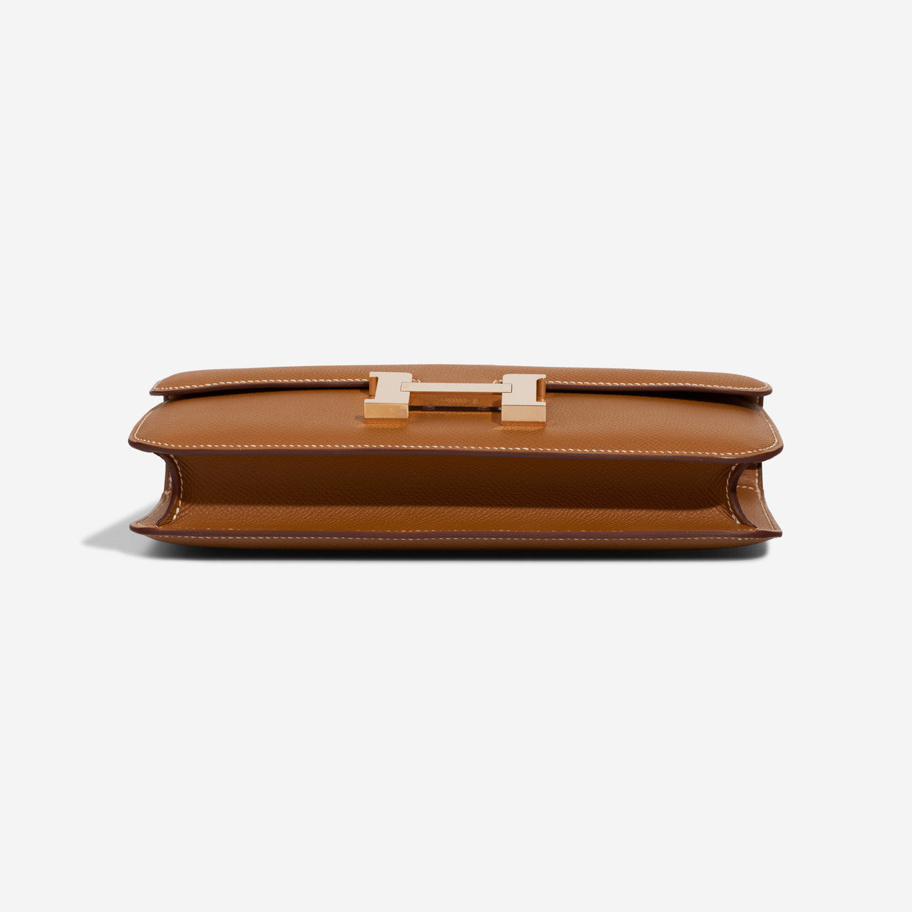 Sac HERMES Constance en Cuir Doré - 102972