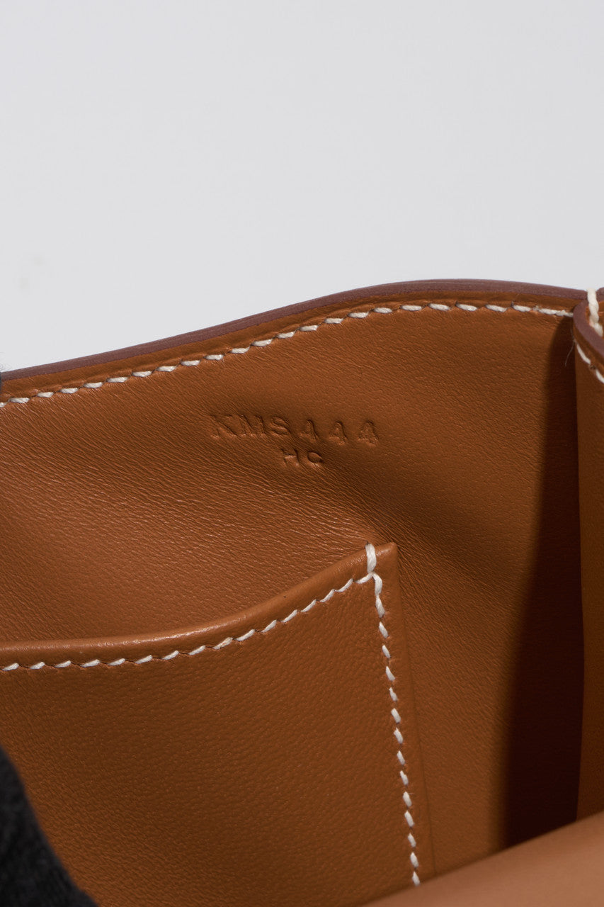 Sac HERMES Constance en Cuir Doré - 102972