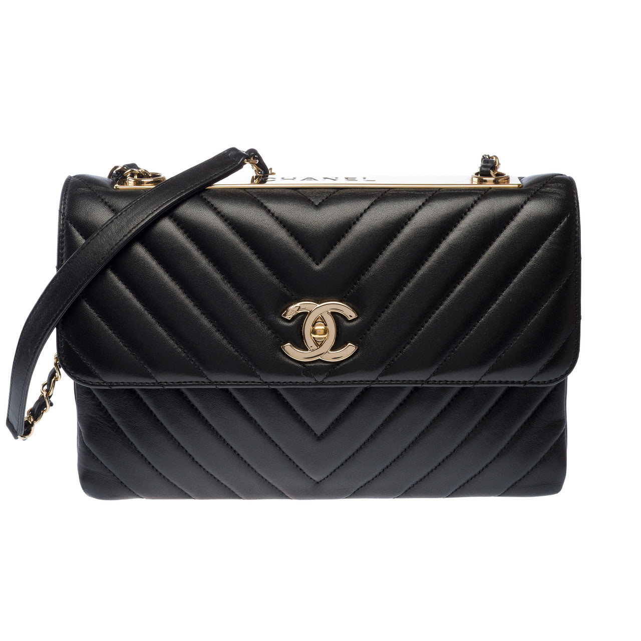 Sac CHANEL Timeless/Classique en Cuir Noir - 103003