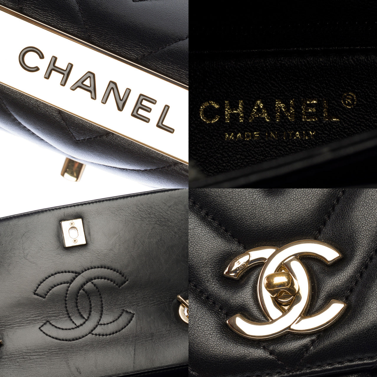 Sac CHANEL Timeless/Classique en Cuir Noir - 103003