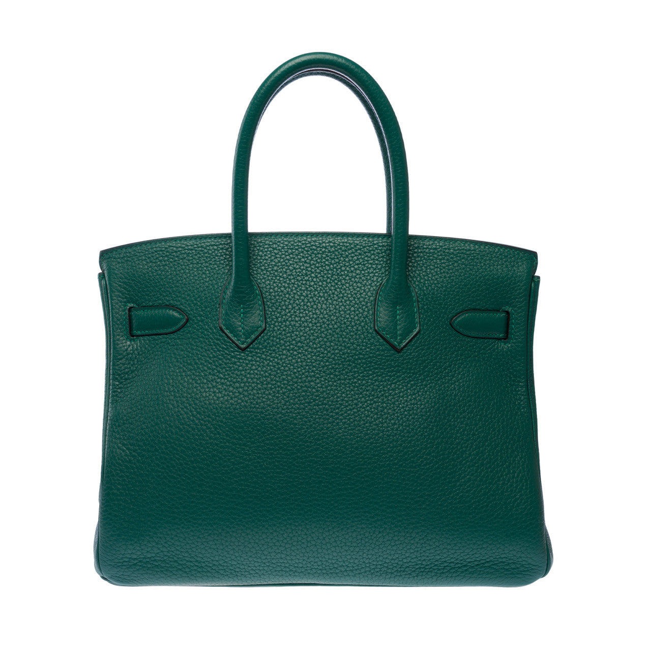 Sac HERMES Birkin 30 en Cuir Vert - 103006