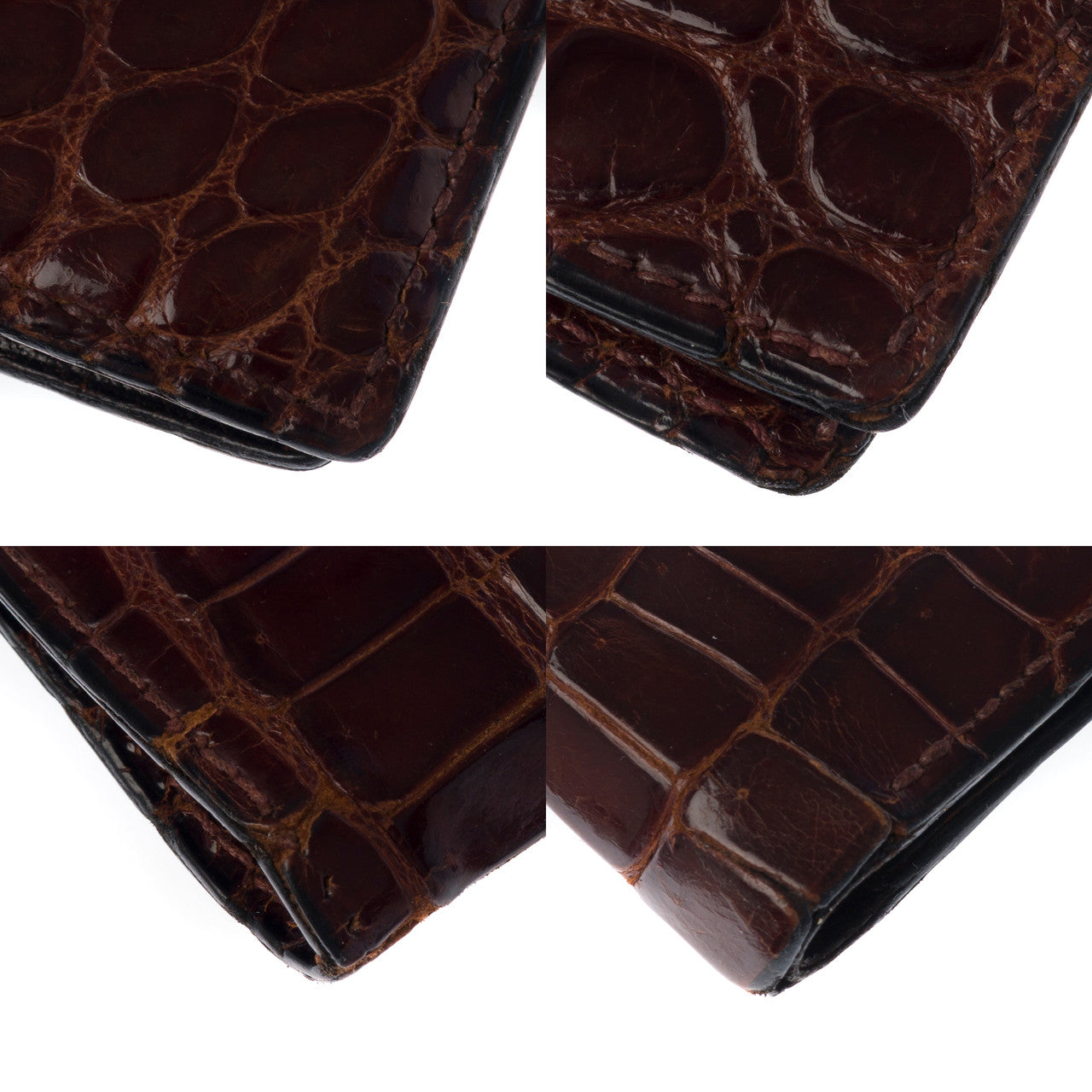 Sac HERMES en Crocodile Marron - 102776