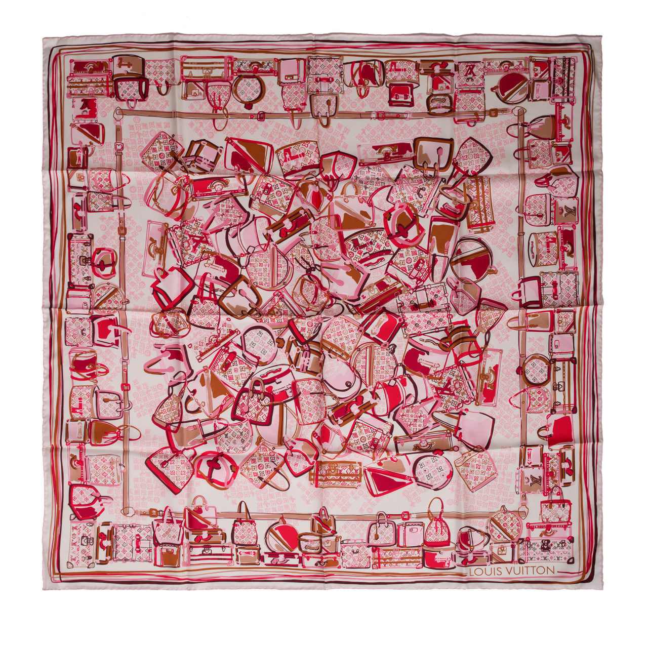 Accessoire LOUIS VUITTON en Soie Rose - 1030909441