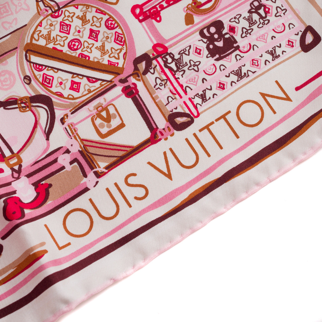 Accessoire LOUIS VUITTON en Soie Rose - 1030909441