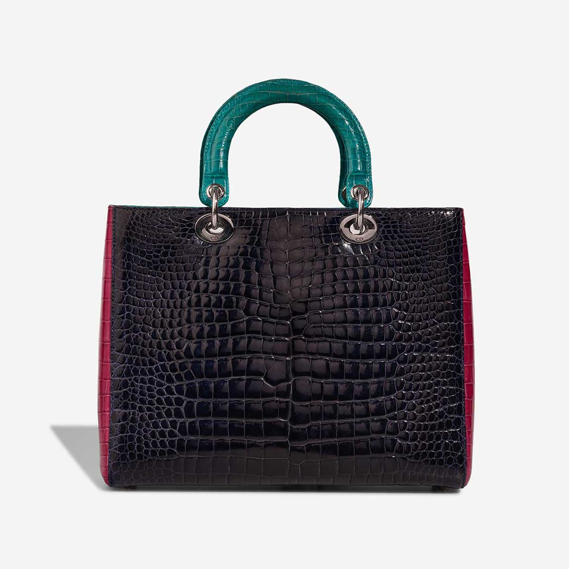 Sac DIOR Lady Dior en Cuirs exotiques Violet - 103013