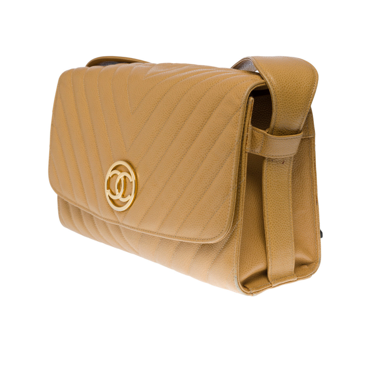 Sac CHANEL en Cuir Beige - 103014