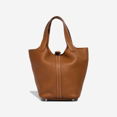 Sac HERMES Picotin en Cuir Doré - 102975