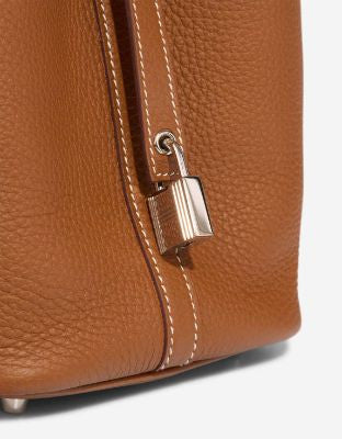 Sac HERMES Picotin en Cuir Doré - 102975