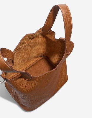 Sac HERMES Picotin en Cuir Doré - 102975