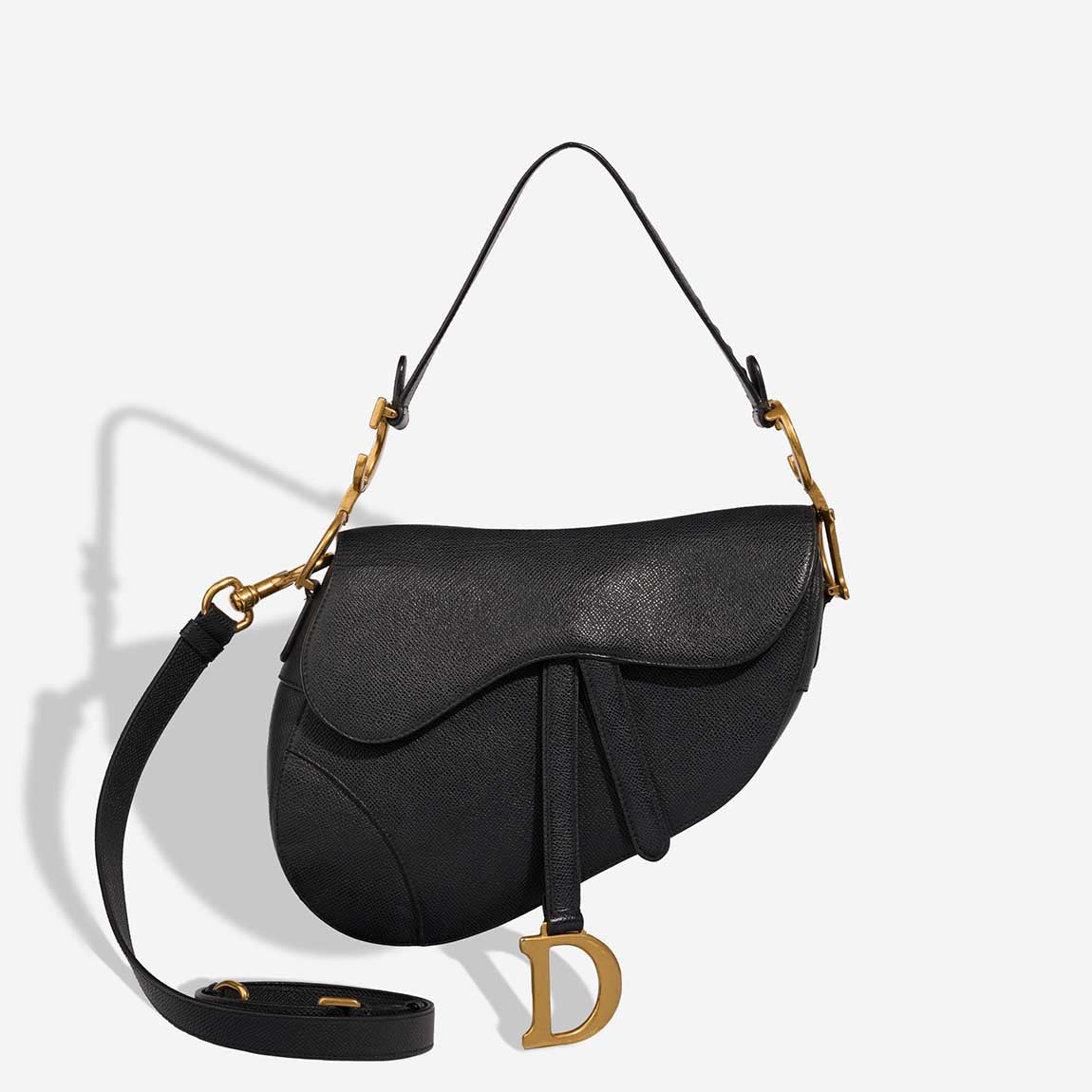 Sac DIOR Saddle en Cuir Noir - 102988