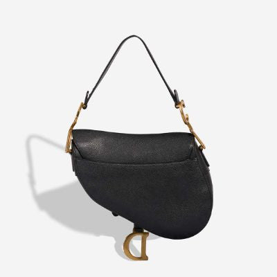 Sac DIOR Saddle en Cuir Noir - 102988