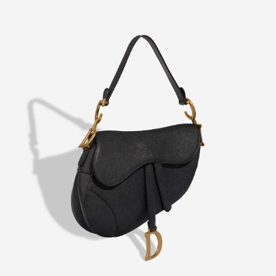 Sac DIOR Saddle en Cuir Noir - 102988