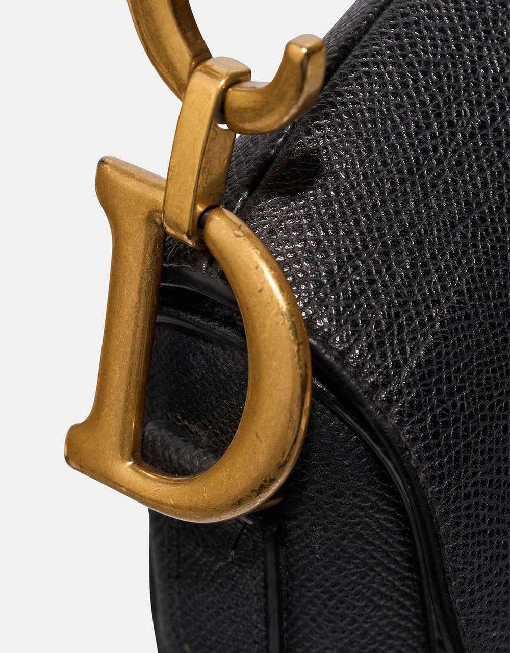 Sac DIOR Saddle en Cuir Noir - 102988