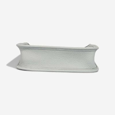 Sac HERMES Mini Evelyne en Cuir Bleu - 102989