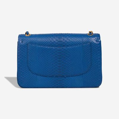 Sac CHANEL Timeless/Classique en Cuirs exotiques Bleu - 102993