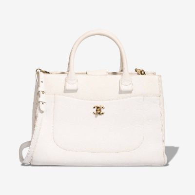 Sac CHANEL Neo Executive en Cuir Blanc - 102996