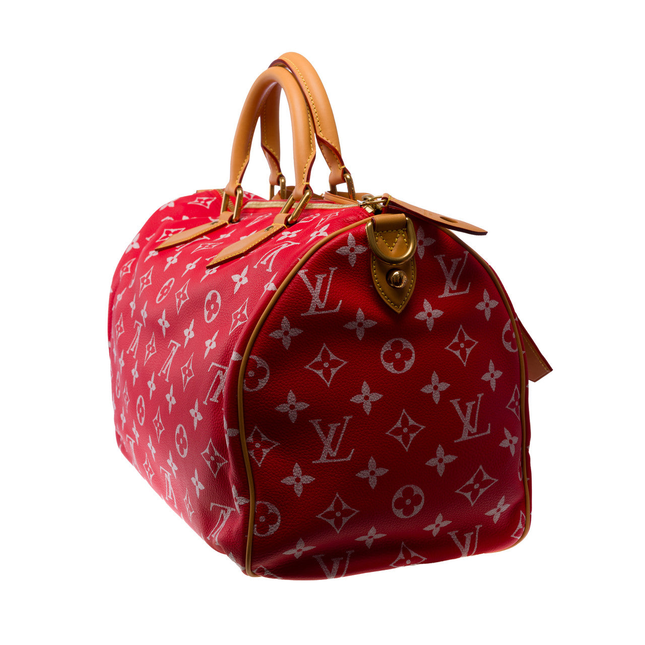 Sac LOUIS VUITTON Speedy en Cuir Rouge - 103016