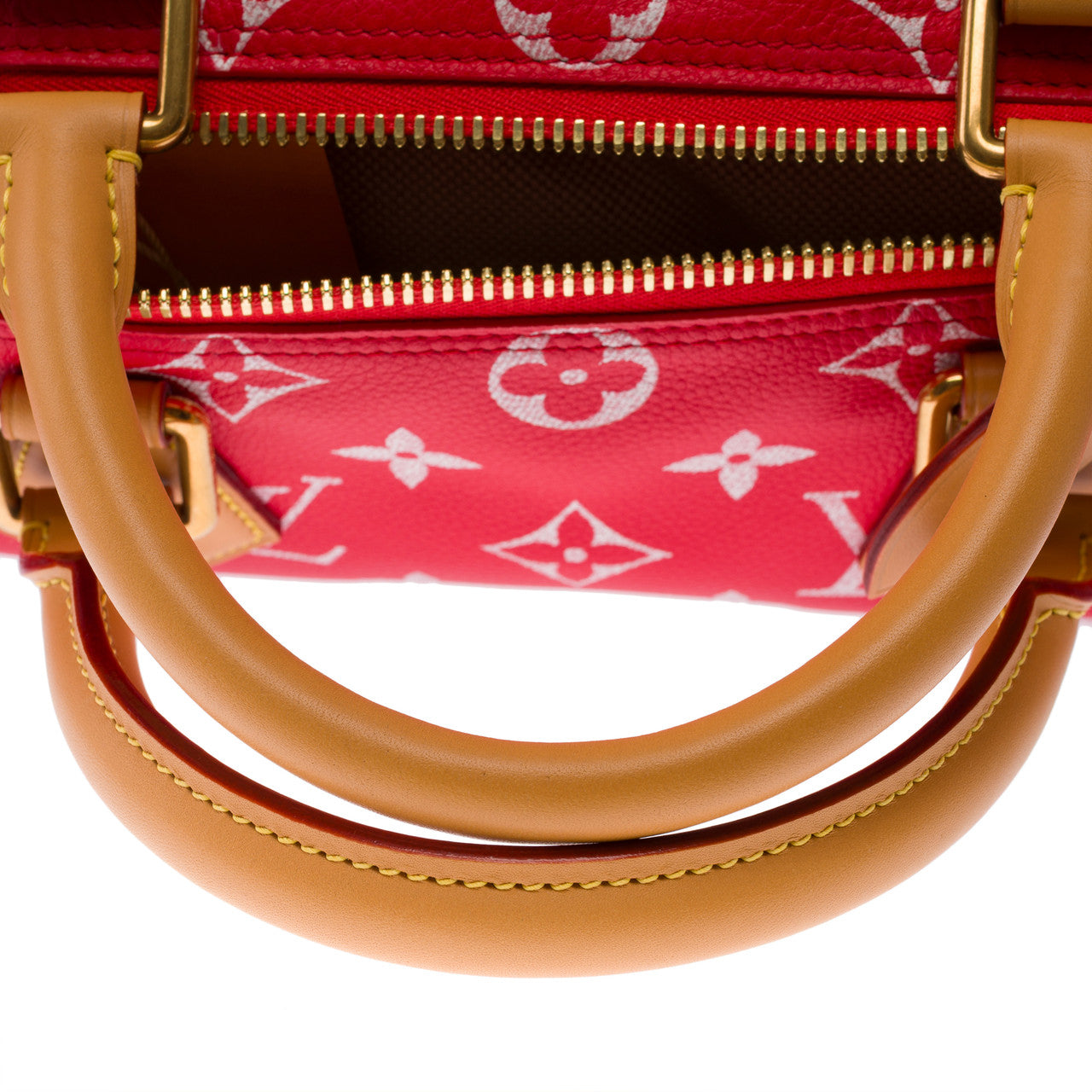 Sac LOUIS VUITTON Speedy en Cuir Rouge - 103016