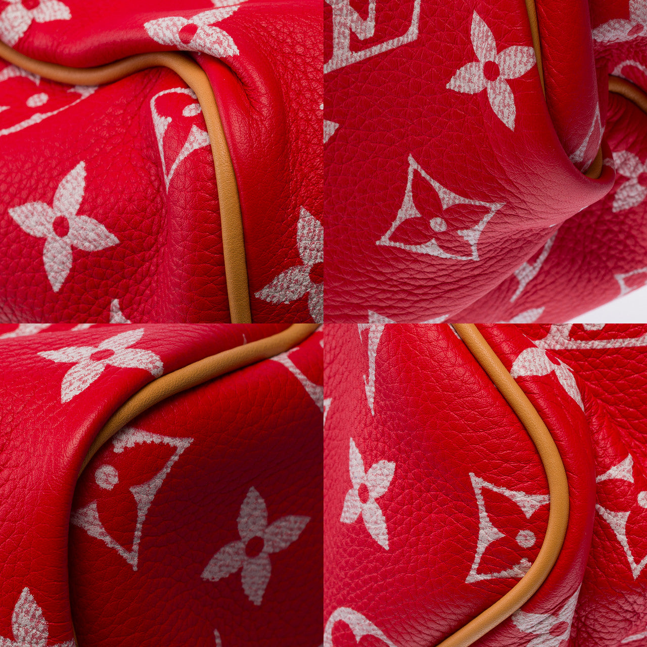 Sac LOUIS VUITTON Speedy en Cuir Rouge - 103016