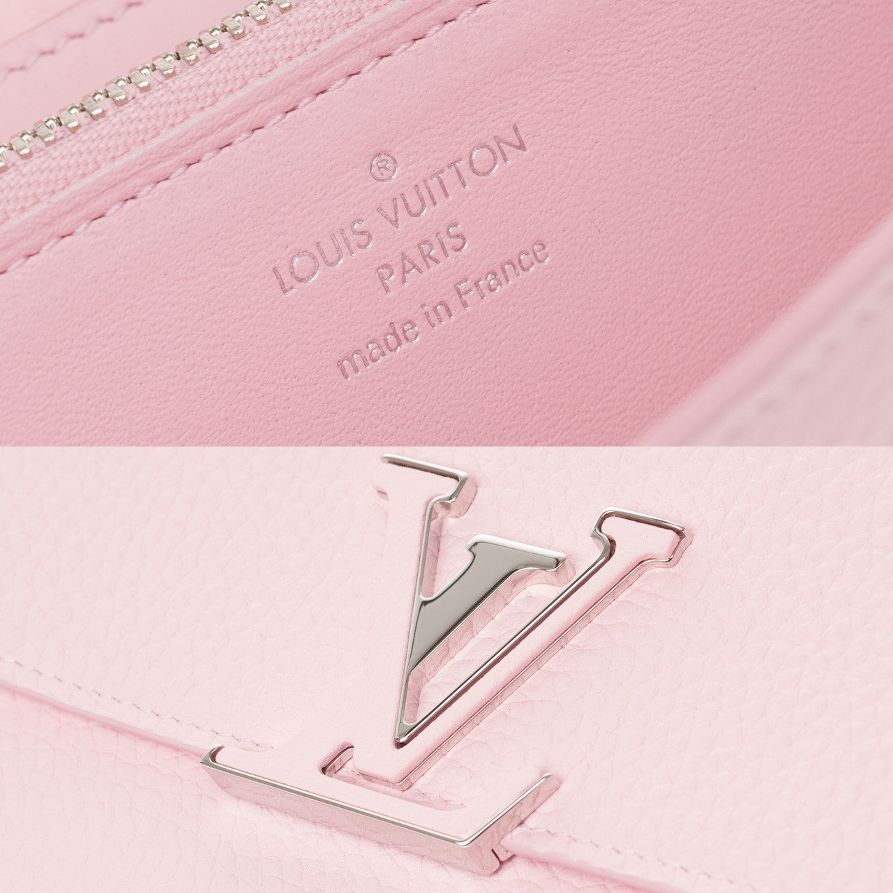 Accessoire LOUIS VUITTON Capucines en Cuir Rose - 102771