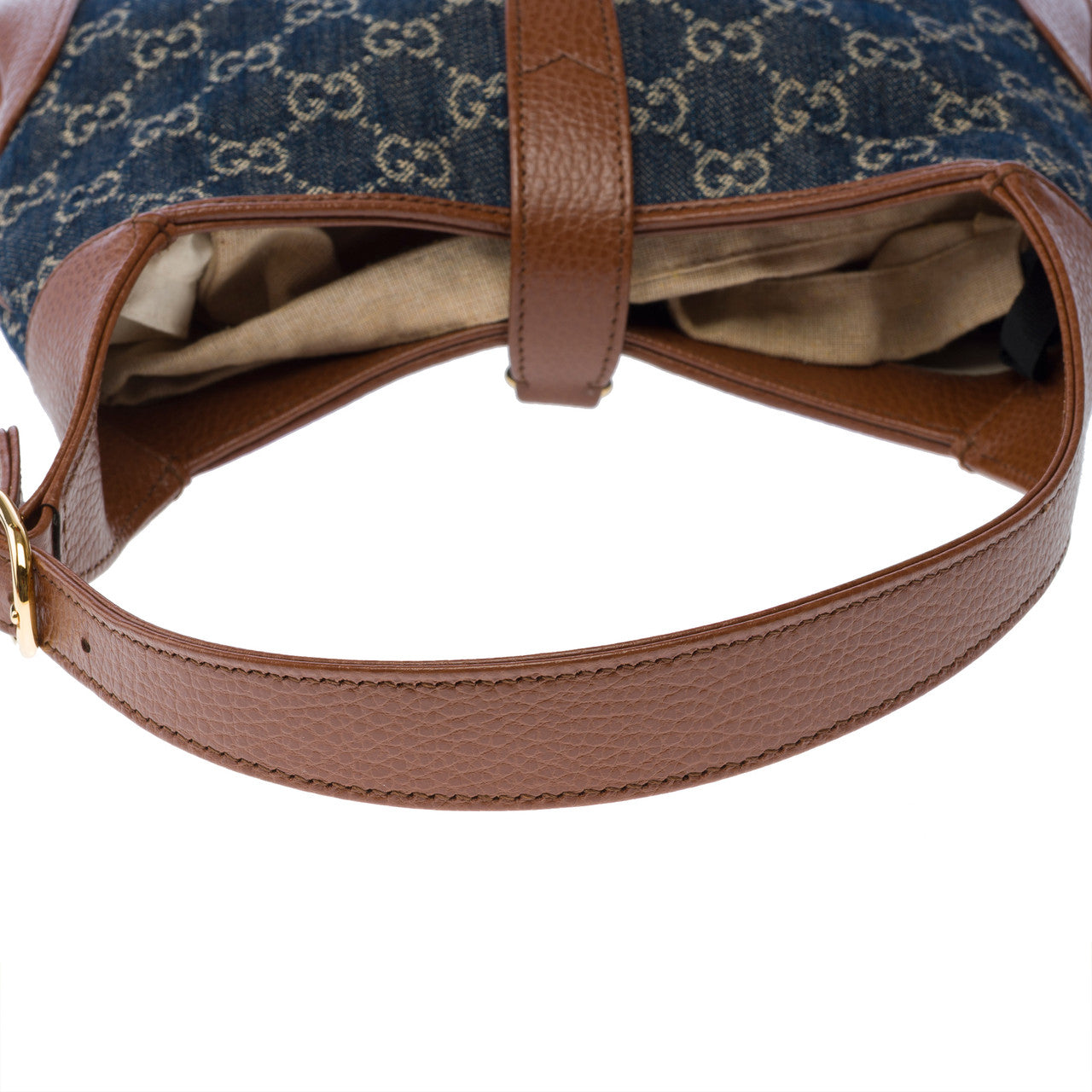 Sac GUCCI Jackie en Denim Bleu - 103051