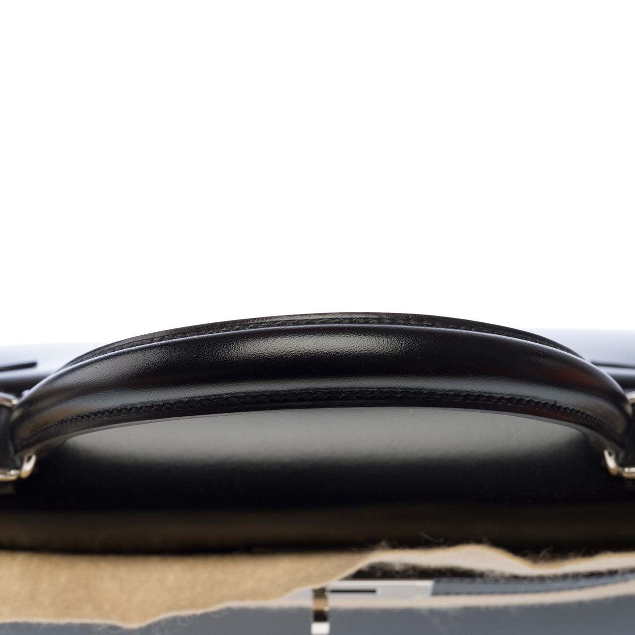 Sac HERMES Kelly 28 en Cuir Noir - 103078