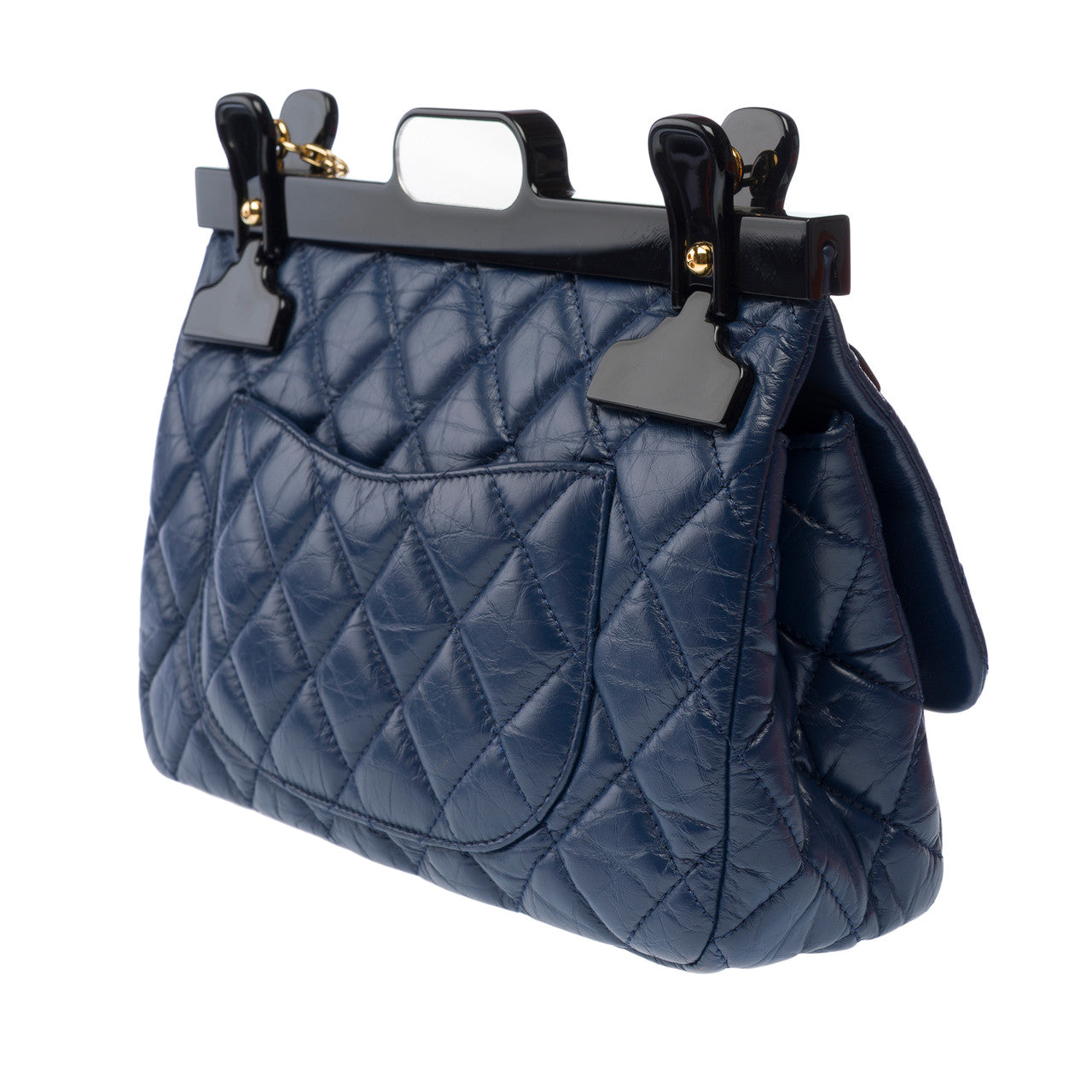 Sac CHANEL 2.55 en Cuir Bleu - 103082