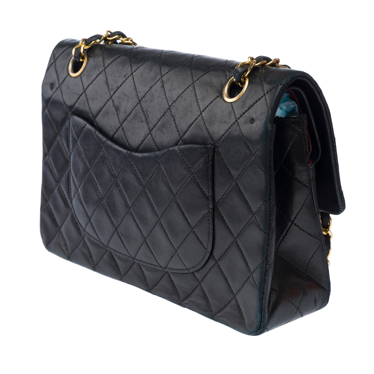 Sac CHANEL Timeless/Classique en Cuir Noir - 103064
