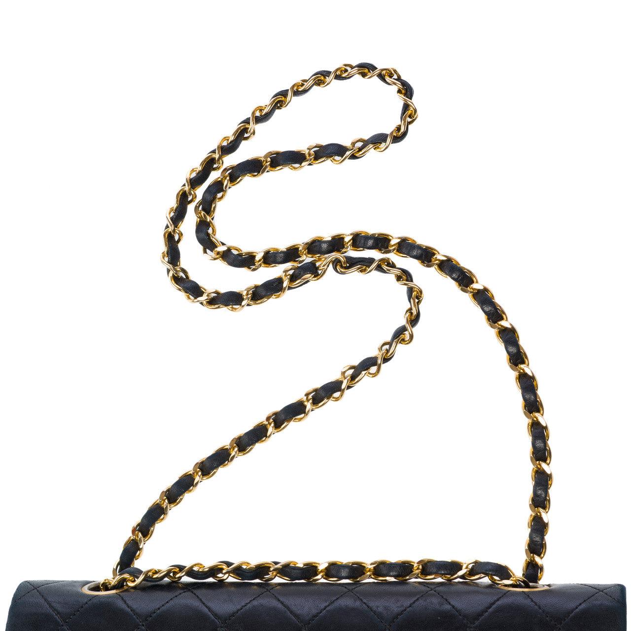 Sac CHANEL Timeless/Classique en Cuir Noir - 103064