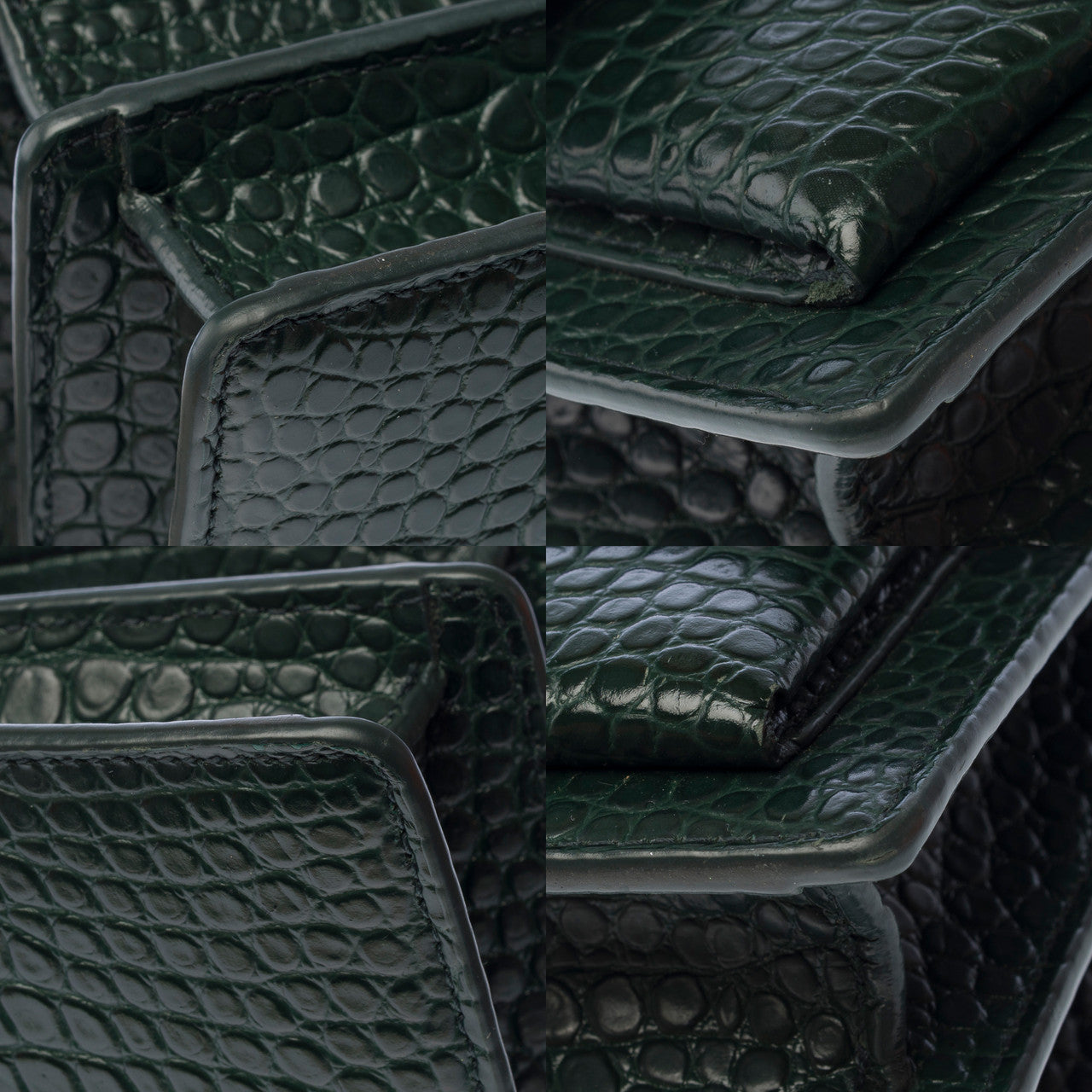 Sac YVES SAINT LAURENT en Cuir Vert - 103052