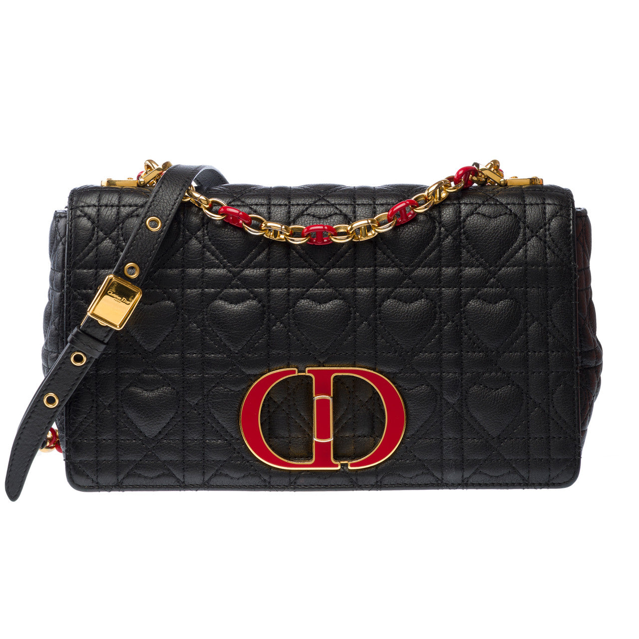 Sac DIOR Dior Caro en Cuir Noir - 103053