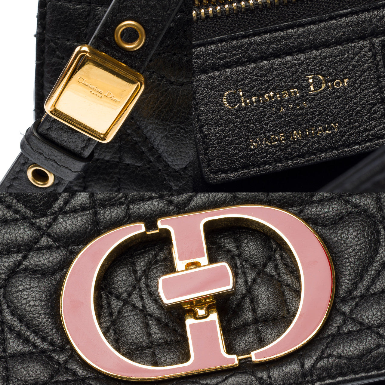 Sac DIOR Dior Caro en Cuir Noir - 103053