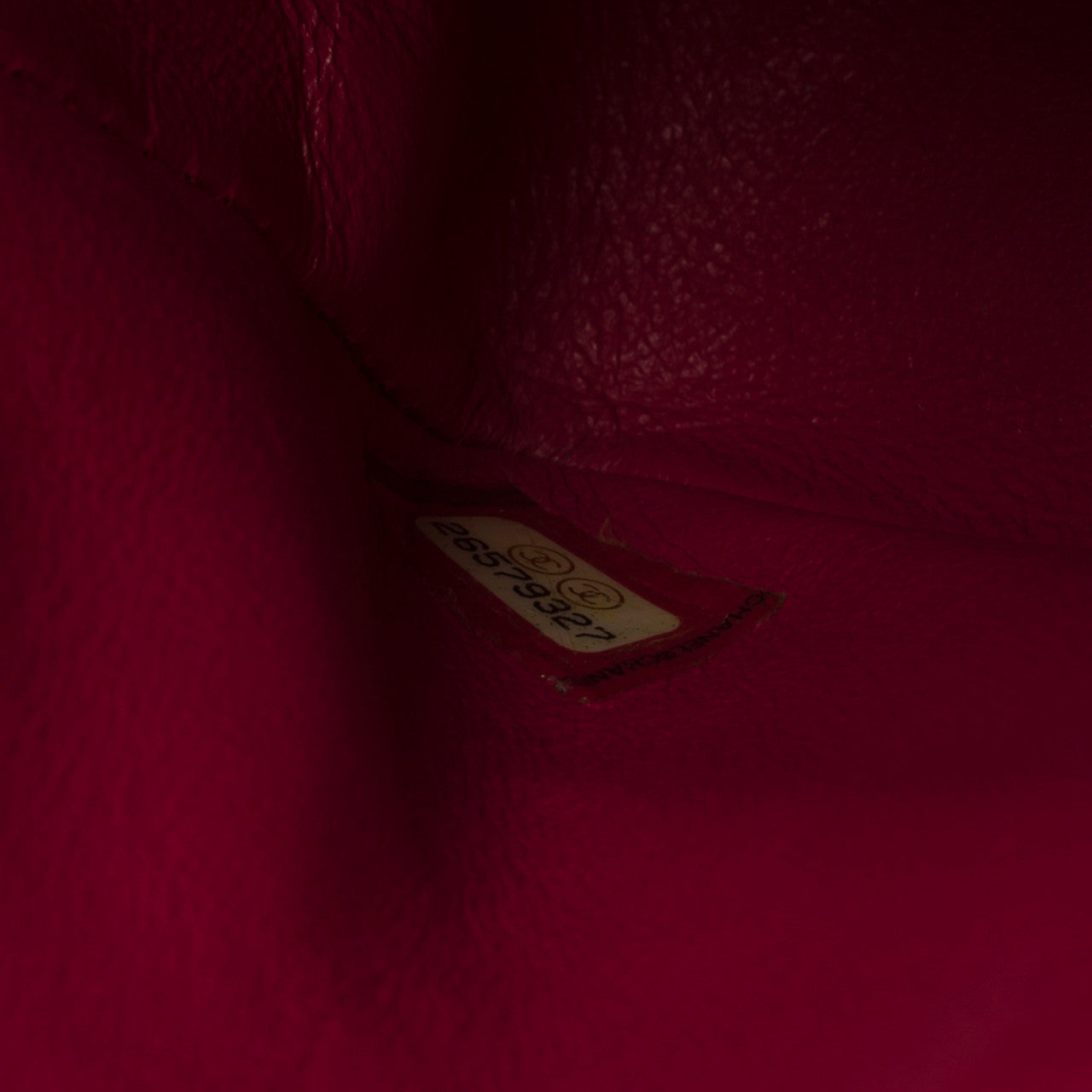 Sac CHANEL Timeless/Classique en Cuir Rouge - 103056