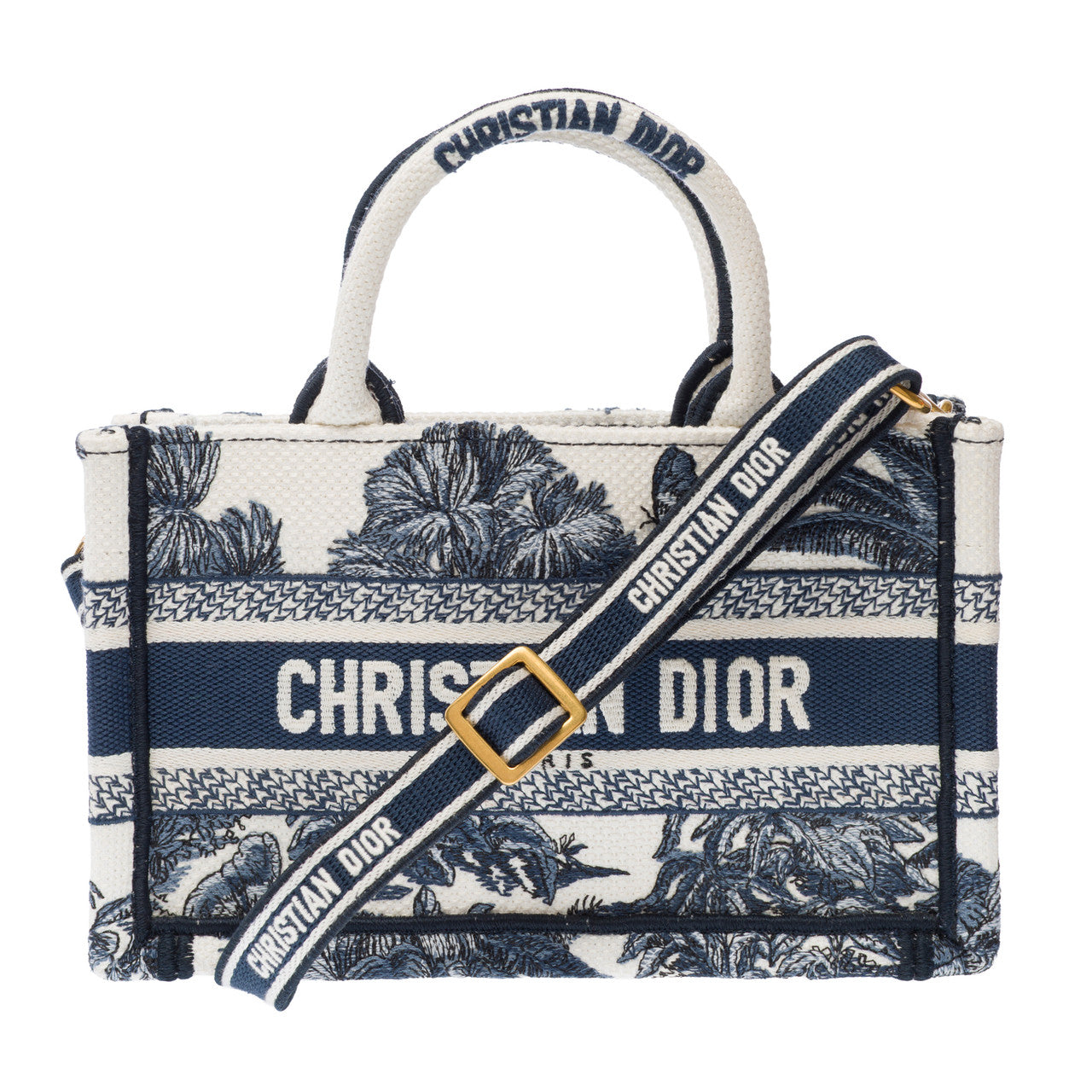 Sac DIOR Book Tote en Toile Blanc - 103050