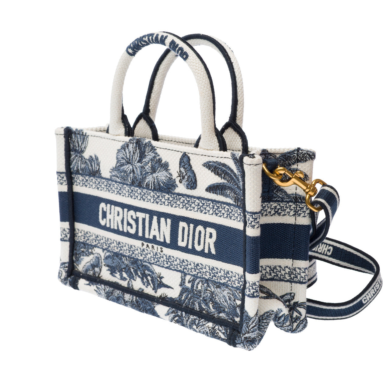 Sac DIOR Book Tote en Toile Blanc - 103050